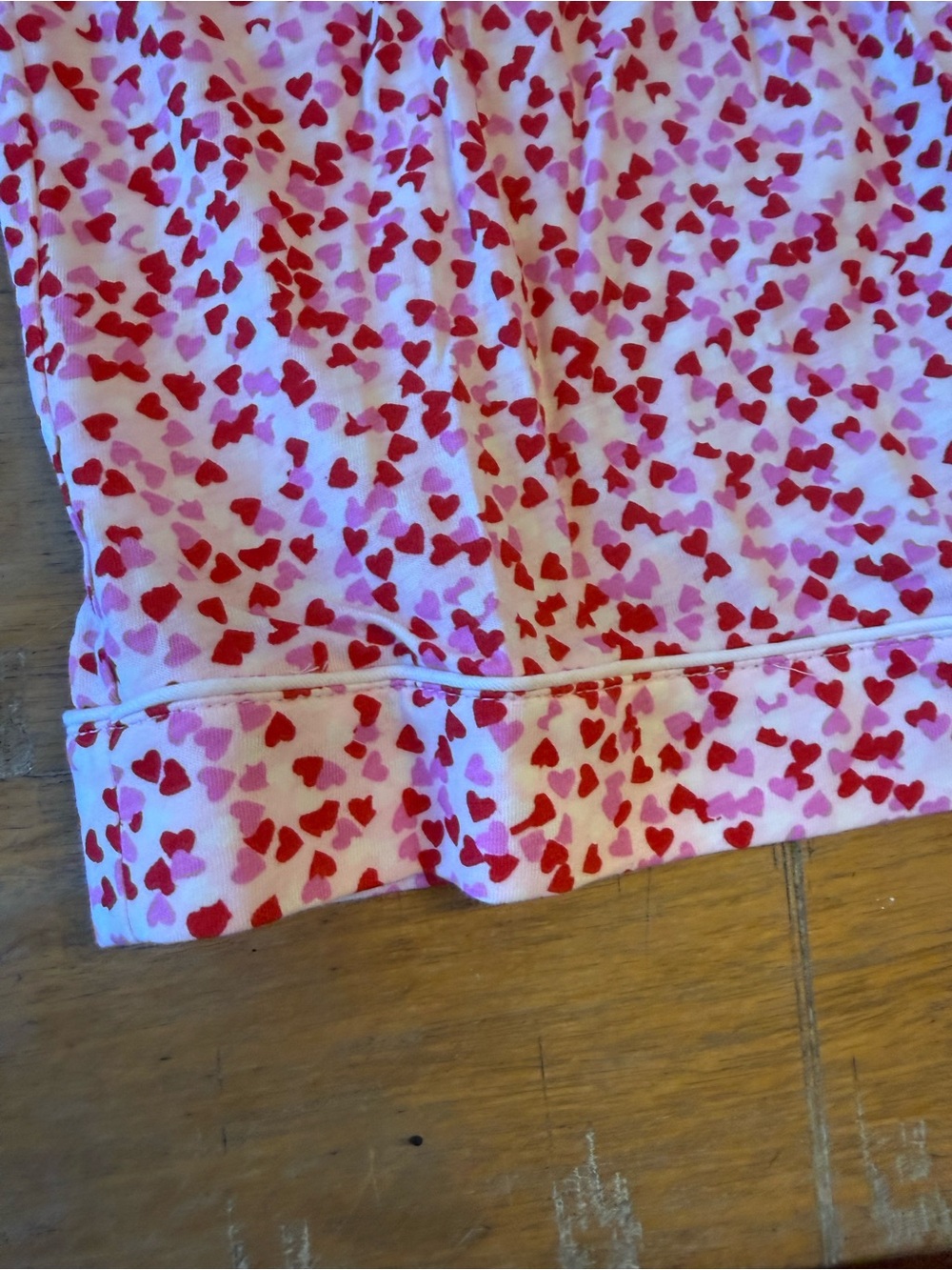 kate spade Pink & Red Heart-Print Pajama Set - Picture 9 of 13